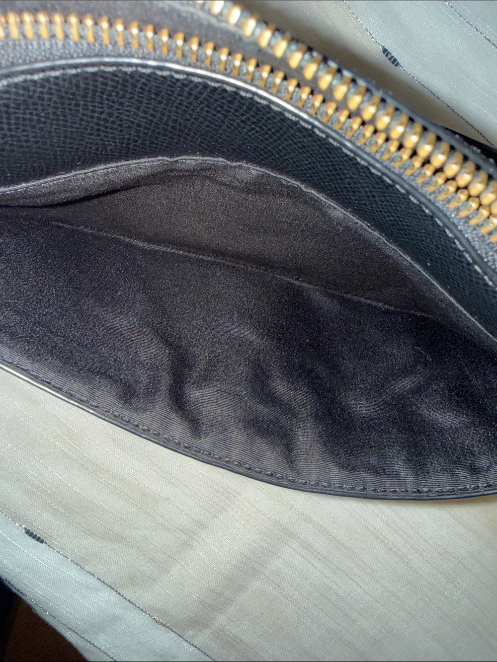 Coach Black Leather Crossbody with Gold Hardware - Picture 5 of 9